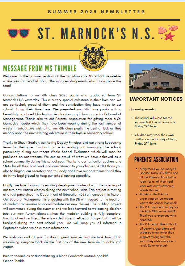 Summer 2025 Newsletter